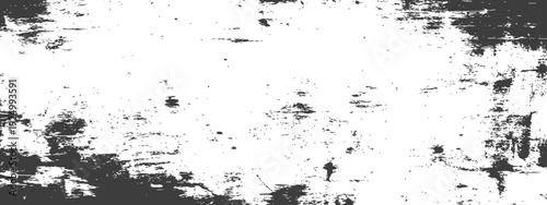 Abstract distressed grunge texture overlay with rough black and white surface effect