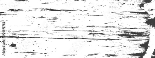 Grungy Black and White Textured Background with Scratches and Speckles Abstract Vector