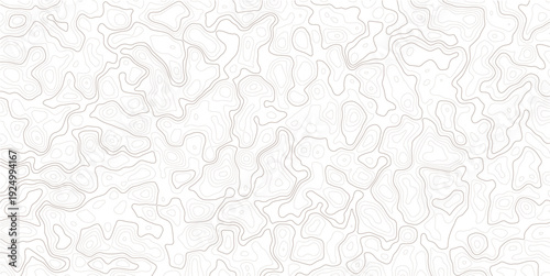 Topographic map contour lines pattern texture background seamless design