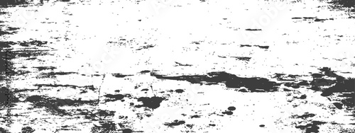 Black and White Grunge Distressed Texture Overlay Background with Rough Scratched Surface Effect
