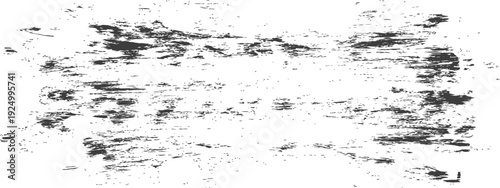 Black and white distressed grunge scratch texture overlay vector background