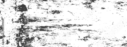 Distressed Grunge Texture Overlay Vector Black and White Background Grungy Abstract Rough Pattern Effect for Graphic Design