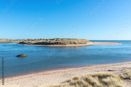 River Ythan Estuary and Newburgh Seal Beach at Newburgh, Aberdeenshire, Scotland, UK