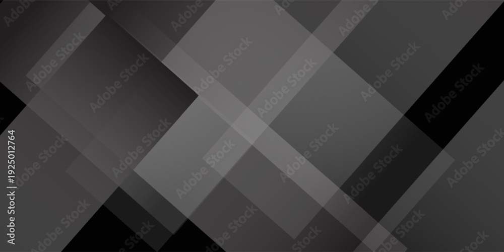 Obraz premium black abstract background with overlapping stripes. great for banner, website, poster, presentation, brochure, cover.