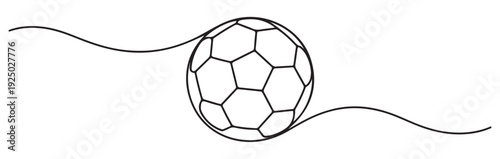 Soccer Ball Kicking Motion with Lines on White Background