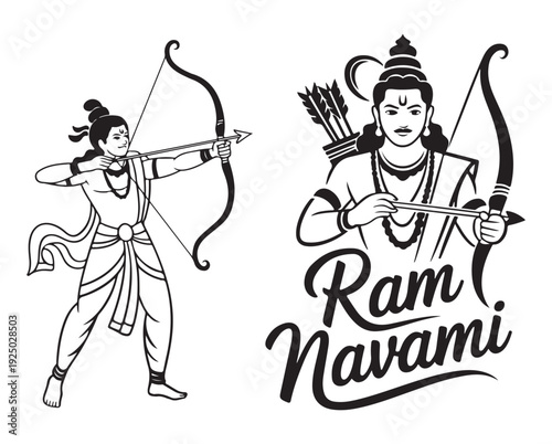 Lord Rama Archery Ram Navami Celebration