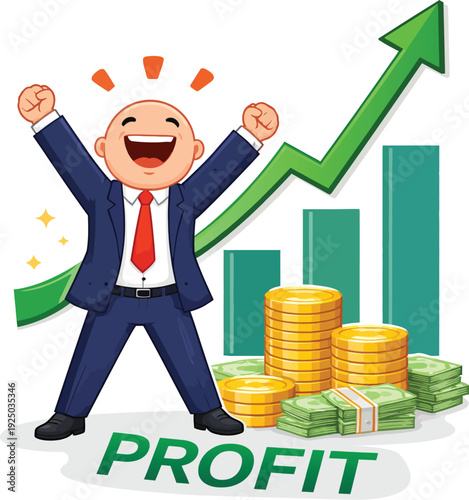 Celebrating success with financial growth and increased profit