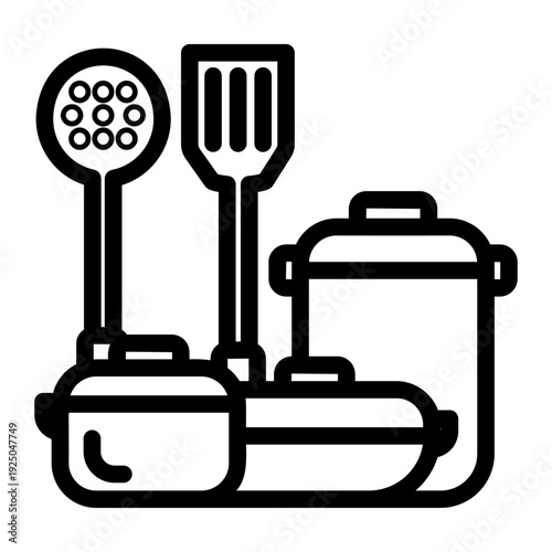 kitchen utensil Line Icon