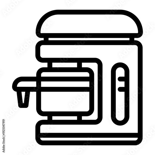 coffee machine Line Icon