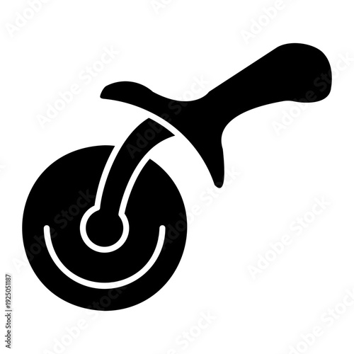 pizza cutter Solid icon