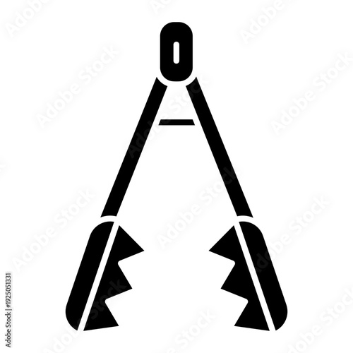 tongs Solid icon
