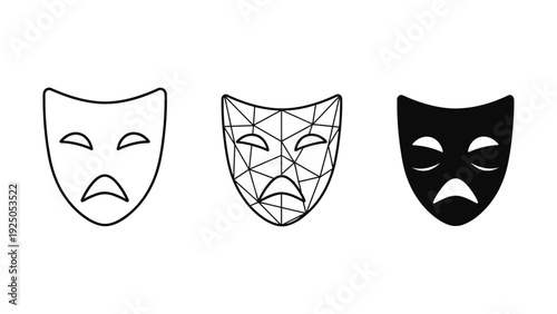 Tragedy Masks Collection