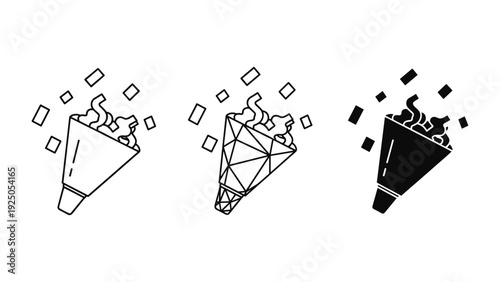 Confetti Popper Icons