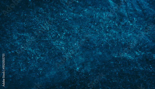 blue water pebbly sea shallow