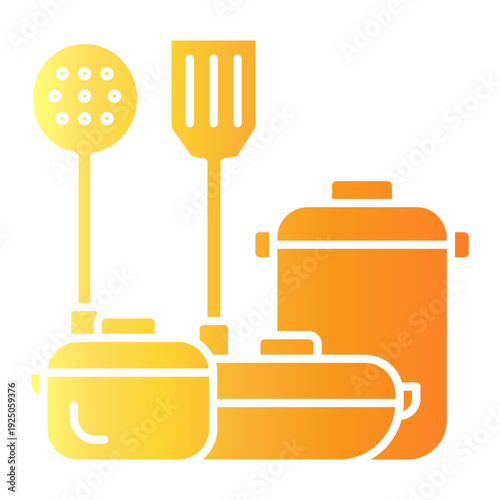 kitchen utensil Gradient icon