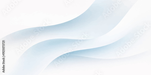 A clean and futuristic abstract blue wave background featuring smooth curves and soft light patterns creates a professional technology motion wallpaper with a silk texture design