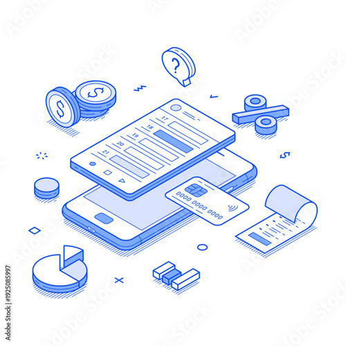 Tax calendar, ensuring effective tax planning and organization. It illustrates the integration of technology with financial tools and processes for individuals