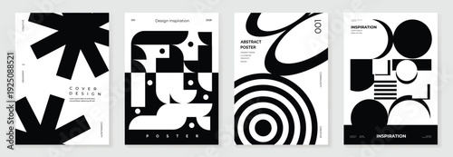 Fluid gradient background vector. Cute and minimalist style posters, Photo frame cover with black and white  shapes and liquid color. Modern wallpaper design for social media, idol poster.