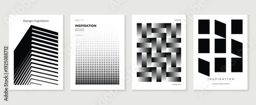 Fluid gradient background vector. Cute and minimalist style posters, Photo frame cover with black and white  shapes and liquid color. Modern wallpaper design for social media, idol poster.