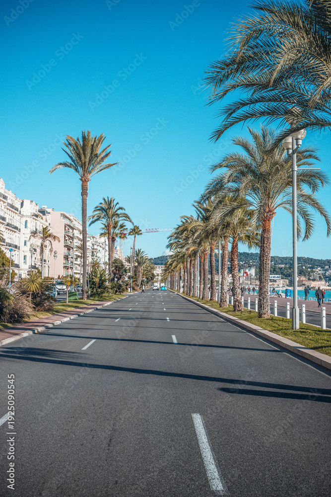 Fototapeta premium promenade des Anglais à Nice