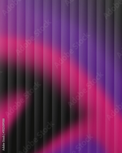 Abstract Gradient Stripes Background with Neon Pink and Purple Hues