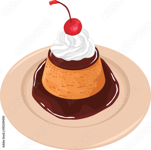 カスタードプリン