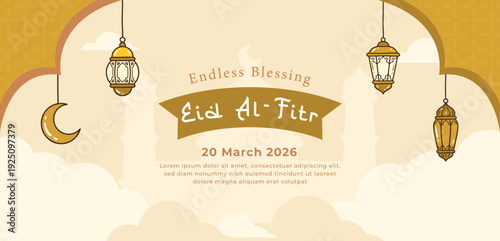 Islamic Ramadan poster Layout
