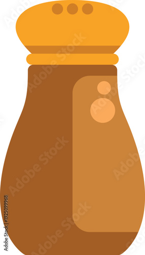 Salt shaker icon representing kitchenware for seasoning food