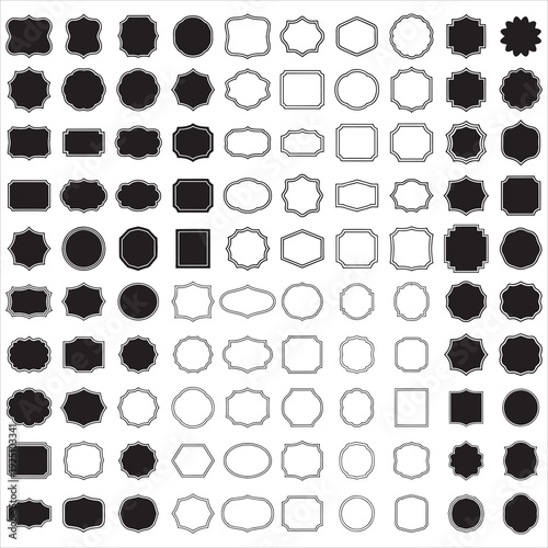 Ultimate Decorative Border & Tag Silhouette Collection