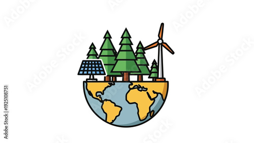 Sustainable energy sources powering a global future with renewable resources