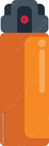 Pepper spray canister offering security and safety against potential threats