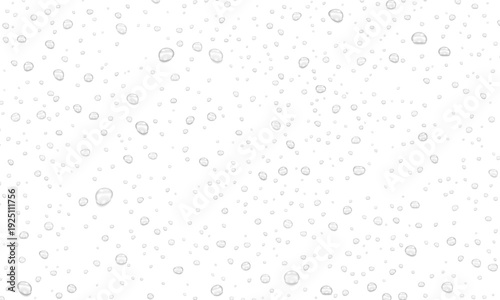 Realistic water drops. PNG drops, condensation on the window, transparent water drop. Abstract water drops, bubbles on transparent background, digital liquid design, Stock royalty free