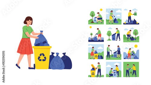 Diverse group of children engaging in various creative and educational activities together