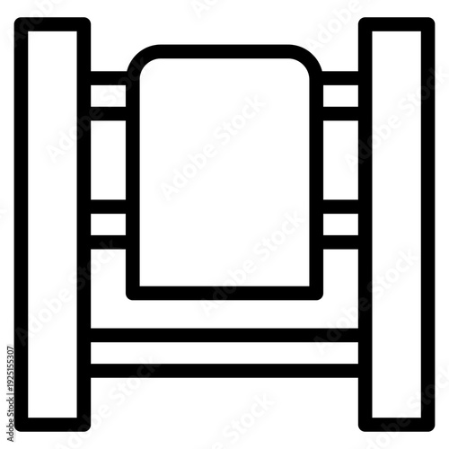 Towel wamer icon vector illustration