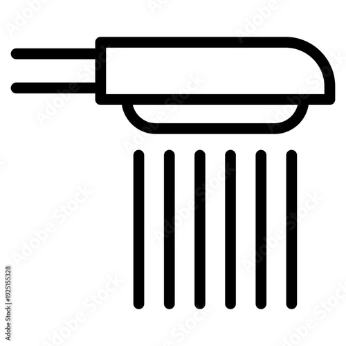 shower icon vector illustration