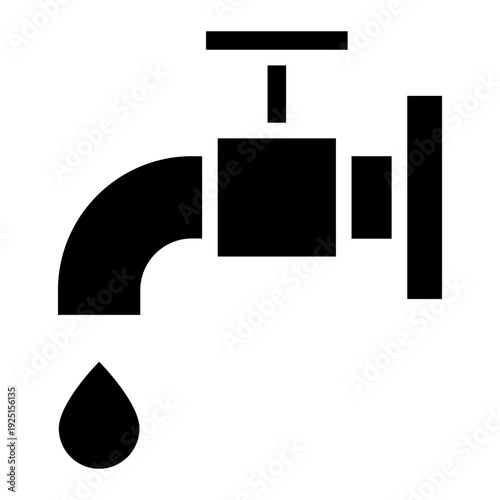 fauget  icon glyph style vector illustration