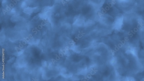 The smoke effect. Moving blue clouds. Abstract blue fog and smoke. Background of blue smoke.