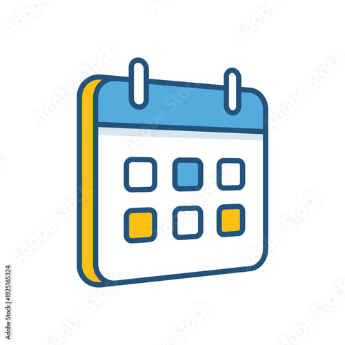 Shrove Tuesday Calendar vector icon