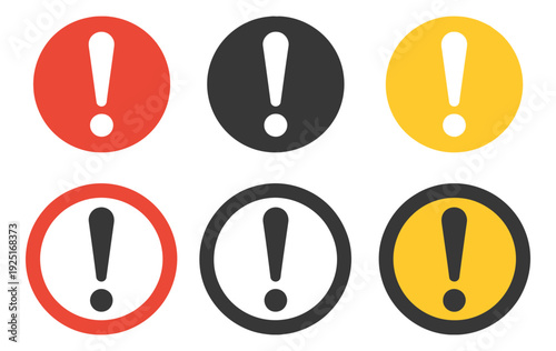 Exclamation Marks Vector