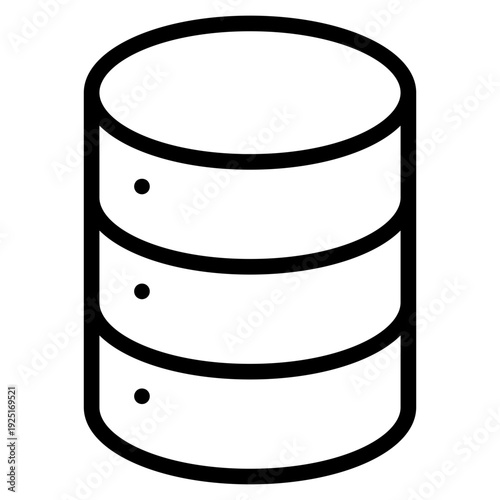 Data base icon vector illustration.