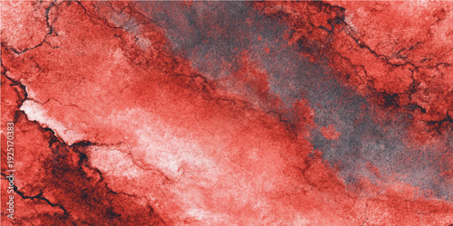 Red Landscape: An artistic and expressive depiction of a landscape in fiery tones, evoking a sense of raw, untamed beauty.