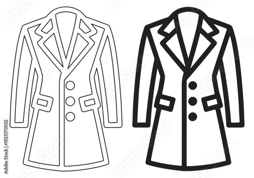 Simple black and white line drawing of a stylized number seven