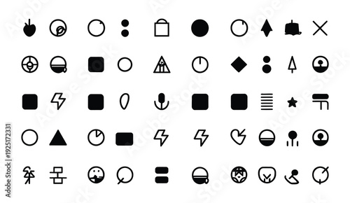 Flèche Bullet List for PowerPoint Presentation, Arrow Bullet Points Collection Vector Illustration for Slides Infographic and Business Layout Design