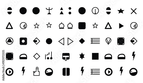 Flèche Bullet List for PowerPoint Presentation, Arrow Bullet Points Collection Vector Illustration for Slides Infographic and Business Layout Design