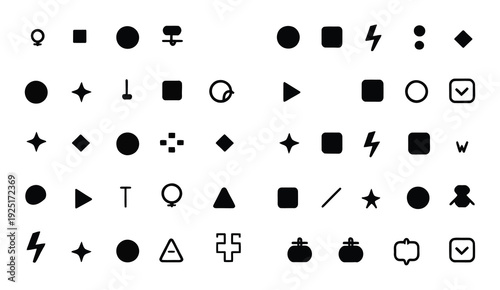 Flèche Bullet List for PowerPoint Presentation, Arrow Bullet Points Collection Vector Illustration for Slides Infographic and Business Layout Design