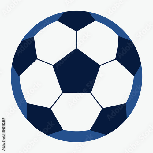 High-quality AI football soccer ball design file for digital projects, prints, and sports graphics. Vector & PNG included.