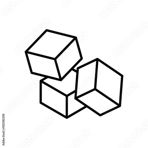 Butter Slab vector icon