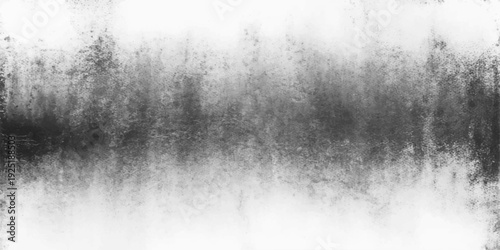 A dark abstract nature landscape of mist and blue water flowing through the fog under a stormy moonlit sky with a textured cloud background