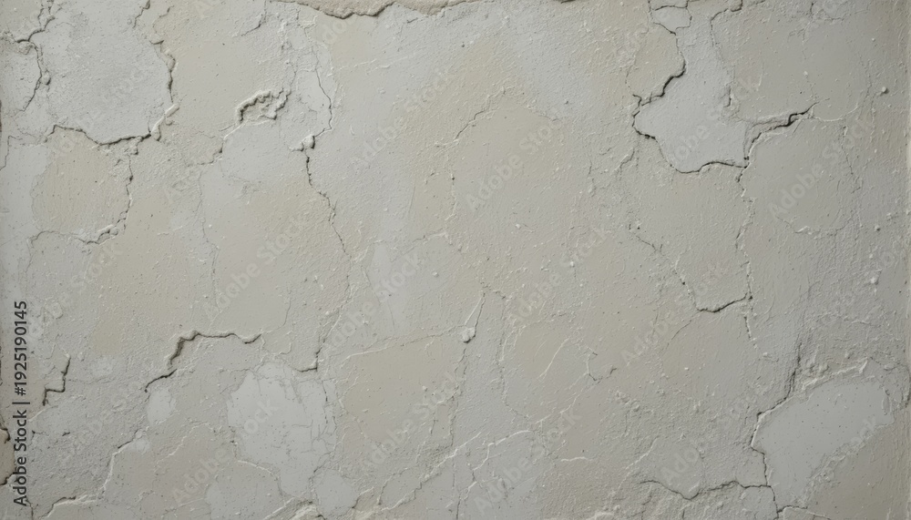 Fototapeta premium Textured gray concrete wall with cracked surface