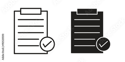 Consent icon in a simple, black and white style.